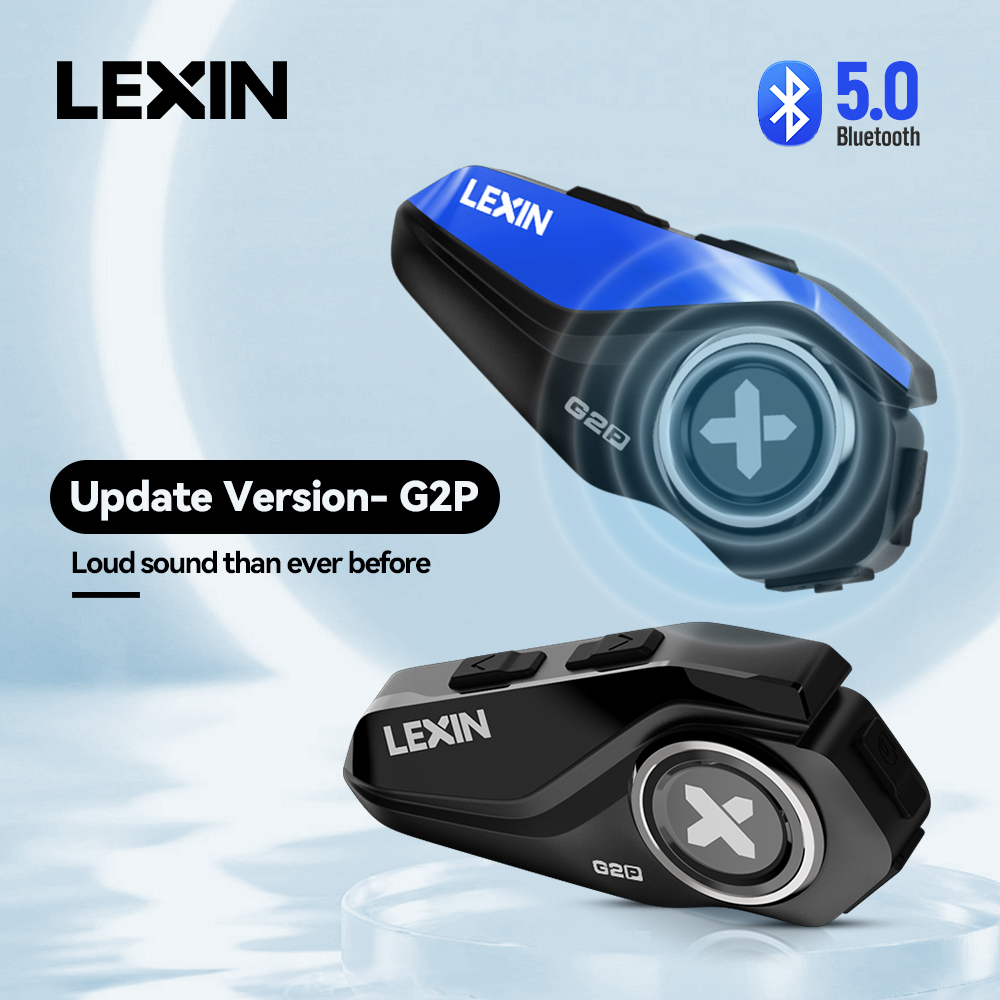 Universal Motorcycle Helmet Intercom Headset - 2022 Lexin-G2 Xe Máy Bluetooth Liên